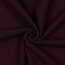 Waffeljersey Organic - aubergine