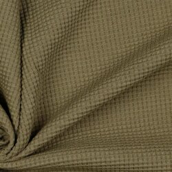 Waffeljersey Organic - taupe