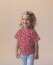 Baumwolljersey Glitzer Erdbeeren - smaragd