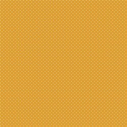 Beschichtete Baumwolle kleine Punkte - sommergelb