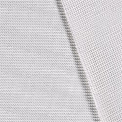 Waffelpiqué *Marie* 6mm Uni - weiss