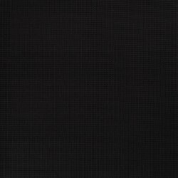 Waffelpiqué *Marie* 6mm Uni - schwarz