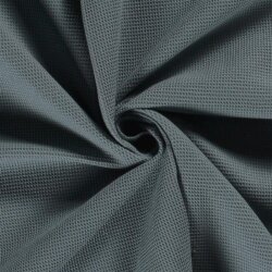 Waffelpiqué *Marie* 2mm Uni - jeansblau