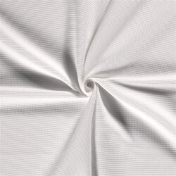 Waffelpiqué *Marie* 2mm Uni - weiss