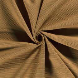 Waffelpiqué *Marie* 2mm Uni - dunkel beige