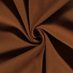 Waffelpiqué *Marie* 2mm Uni - kupfer