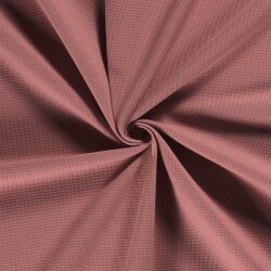 Waffelpiqué *Marie* 2mm Uni - dunkel antikpink