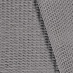 Waffelpiqué *Marie* 6mm Uni - stahlgrau