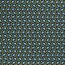 Baumwolljersey Digital Retro Mandala limette blau