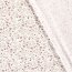 Baumwolljersey zarte Blumenranken creme