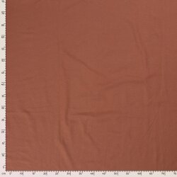 Baumwolljersey *Bibi* Uni - altziegelrot
