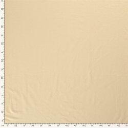 Baumwolljersey *Bibi* Uni -  hell beige