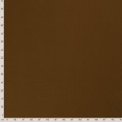 Baumwolljersey *Bibi* Uni - braun