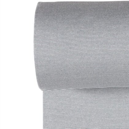 Strickbündchen Streifen *Bibi* - indigo