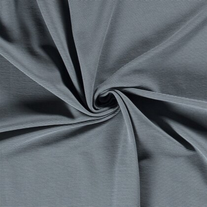 Rippenjersey Ottoman *Bibi* - indigo