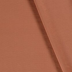 Rippenjersey Ottoman *Bibi* - altziegelrot