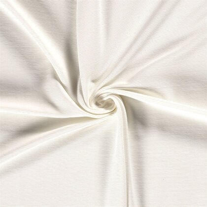 Rippenjersey Ottoman *Bibi* - creme