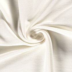 Rippenjersey Ottoman *Bibi* - creme