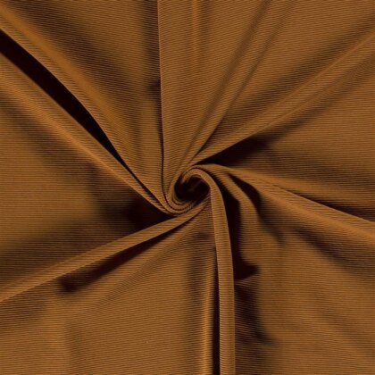 Rippenjersey Ottoman *Bibi* - karamell