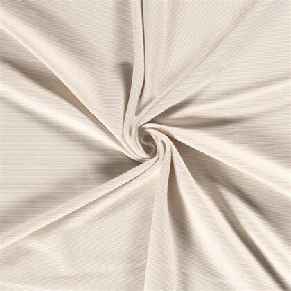 Rippenjersey Ottoman *Bibi* - cremerose