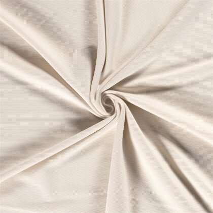 Rippenjersey Ottoman *Bibi* - cremerose