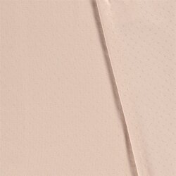Feinstrickjersey *Bibi* Lochmuster - hell lachs