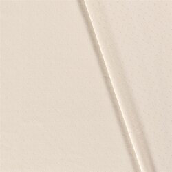 Feinstrickjersey *Bibi* Lochmuster - cremerose