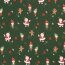 Baumwolljersey Digital Weihnachtselfen dunkelgrün