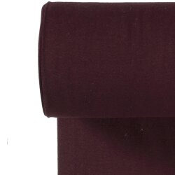 Strickbündchen *Marie* - dunkel weinrot