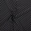 Baumwollpopeline Sterne 15mm - schwarz