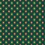 Baumwollpopeline Weihnachten metallic Rauten waldgrün