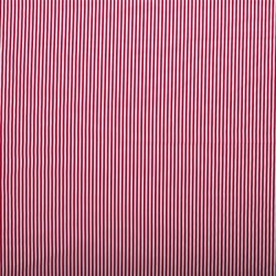 Baumwolle Streifen 5mm rot