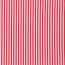 Baumwollpopeline Streifen 5mm - rot