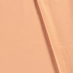 Wintersweat *Marie* angeraut schwere Qualität - soft pfirsich