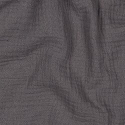 Musselin Uni *Vera*  - steingrau