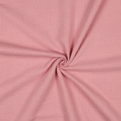 Musselin Uni *Vera*  - hellaltrosa