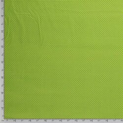 Baumwollpopeline Punkte 2mm - frühlingsgrün