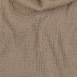 Musselin Uni *Vera*  - taupe