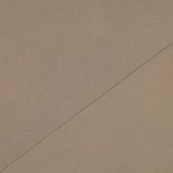 Musselin Uni *Vera*  - taupe