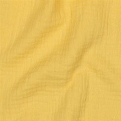 Musselin Uni *Vera*  - softgelb
