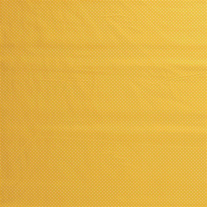 Baumwolle Punkte 2mm gelb
