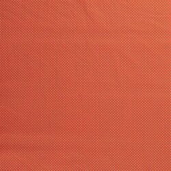 Baumwollpopeline Punkte 2mm - orange