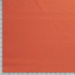 Baumwollpopeline Punkte 2mm - orange