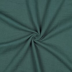 Musselin Uni *Vera*  - altgrün