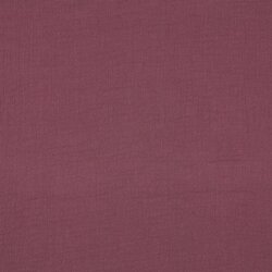 Musselin Uni *Vera*  - dunkelaltpflaume