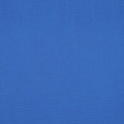 Musselin Uni *Vera*  - königsblau
