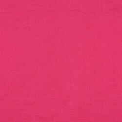 Musselin Uni *Vera*  - fuchsia