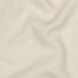 Musselin Uni *Gerda* BIO~Organic - creme