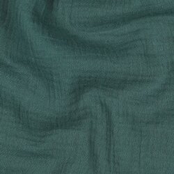 Musselin Uni *Gerda* BIO~Organic - altgrün