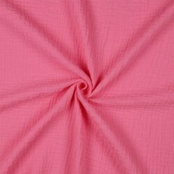Musselin Uni *Gerda* BIO-Organic - pink